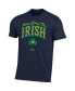 Фото #2 товара Men's Navy Notre Dame Fighting Irish Here Come The Irish T-shirt