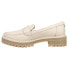 TOMS Cara Lug Sole Loafers Womens Off White 10020239-101