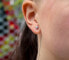 Silver earrings AGUP1559S