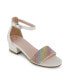 ფოტო #1 პროდუქტის Little Girls Open Toe Sandals