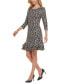 Women's Printed Shift Dress