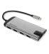Verbatim 49142 - USB 3.2 Gen 1 (3.1 Gen 1) Type-C - USB 3.2 Gen 1 (3.1 Gen 1) Type-C - MicroSD (TransFlash) - 1000 Mbit/s - Black - Silver - Metal