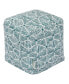 Charlie Ottoman Pouf Cube 17" x 17"