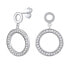 Серьги Silvego Zircons FW4984E clear, silver - фото #1