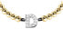 Фото #2 товара Двухцветный браслет с буквой "D" LPS05ARR10