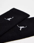 Jordan Flight basketball socks in black