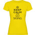 Фото #1 товара KRUSKIS Keep Calm And Go Skiing short sleeve T-shirt