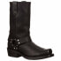 Durango Black Harness Pull On Mens Black Casual Boots DB510 M, Средняя, 10 - фото #2