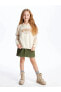 Фото #2 товара LCW Kids Polo Yaka Nakışlı Uzun Kollu Kız Çocuk Sweatshirt