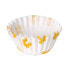 Фото #1 товара Форма для кексов Algon Желтый цветок Одноразовая