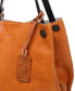 ფოტო #22 პროდუქტის Women's Genuine Leather Daisy Tote Bag