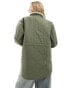 Columbia Birchwood onion quilted coat in khaki Зеленый, XL - фото #3