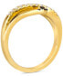 ფოტო #2 პროდუქტის Nude Diamond & Chocolate Diamond Abstract Openwork Ring (1/4 ct. t.w.) in 14k Gold