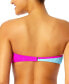 ფოტო #2 პროდუქტის Salt & Cove Juniors' Colorblocked Convertible Bikini Top, Created for Macy's