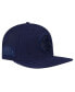 Men's Navy Denver Nuggets Triple Tonal Snapback Hat