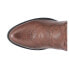 Dan Post Boots Scott Smooth Ostrich Round Toe Cowboy Mens Brown Casual Boots DP 10.5, D, Средняя - фото #4