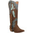 Dingo Dream Catcher Snip Toe Embroidered Cowboy Womens Brown Casual Boots DI267