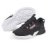 Puma Black / Puma White / Peony