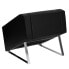 Hercules Smart Series Black Leather Lounge Chair