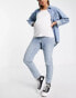Фото #8 товара Topshop Maternity overbump comfort stretch Mom jeans in bleach
