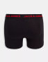 Фото #2 товара Jack & Jones 7 pack trunks in black with colour logo waistband