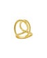 ფოტო #1 პროდუქტის 14K Gold-Plated Tall Infinity Ring