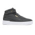 Фото #1 товара Puma Carina 2.0 Lux High Top Womens Grey Sneakers Casual Shoes 39123601