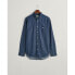 Фото #4 товара GANT Reg Indigo Bd long sleeve shirt