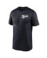 Фото #3 товара Men's Navy Detroit Tigers Authentic Collection Early Work Tri-Blend Performance T-Shirt