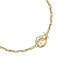 Beautiful Istanti SAVZ08 Gold Plated Lucky Bracelet