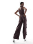 Фото #5 товара Basic Pleasure Mode starl cord wide leg co-ord trousers in dirty lavender