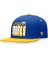 ფოტო #3 პროდუქტის Men's Royal, Gold Buffalo Sabres Heritage Retro Two-Tone Snapback Hat