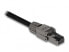 Delock 86514 - RJ-45 - Black - Male - Straight - Cat8.1 - U/FTP (STP)