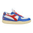 Фото #1 товара Diadora Mi Basket Row Cut Philly 6 Lace Up Mens White Sneakers Casual Shoes 177