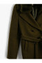 Фото #7 товара Пальто Koton Belted Wrap Coat