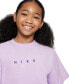 Фото #3 товара Футболка для малышей Nike Big Girls' Boxer T-Shirt