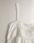 Embroidered strappy nightdress