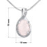 Фото #2 товара Silver pendant with natural rosette JST14810RU