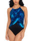 ფოტო #1 პროდუქტის Women's Hazy Daze Lisa One-Piece Swimsuit
