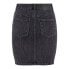 PIECES Lili Mid Waist Denim Skirt