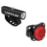 LEZYNE Classic Drive 500+ / Zecto Drive 200+ light set