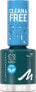 Nagellack Clean & Free 168 Teal Ivy, 8 ml