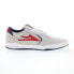 Фото #1 товара Lakai Atlantic MS2220082B00 Mens Gray Suede Skate Inspired Sneakers Shoes 9