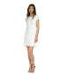 Фото #5 товара Women's Sequined Short-Sleeve Mini Dress