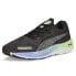 Фото #2 товара Puma Velocity Nitro 2 Fade Running Mens Black Sneakers Athletic Shoes 37852601