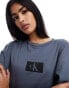 Calvin Klein CK 96 t shirt in charcoal grey