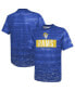 Фото #2 товара Men's Royal Los Angeles Rams Combine Authentic Sweep T-shirt