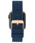 Фото #3 товара Ремешок для часов Anne Klein женский темно-синий текстильный, совместимый с Apple Watch 38/40/41 мм