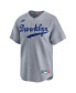 Фото #2 товара Men's Gray Brooklyn Dodgers Cooperstown Collection Limited Jersey