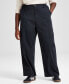 ფოტო #4 პროდუქტის Trendy Plus Size Twill Cargo Pants, Created for Macy's